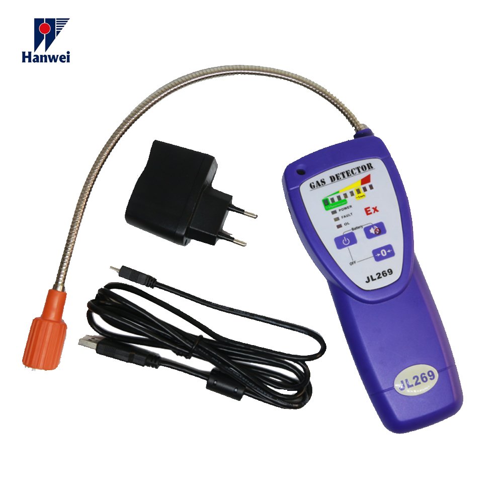Gas Leak Detector JL269 with LED/LCD Display Combustible Gas Detection
