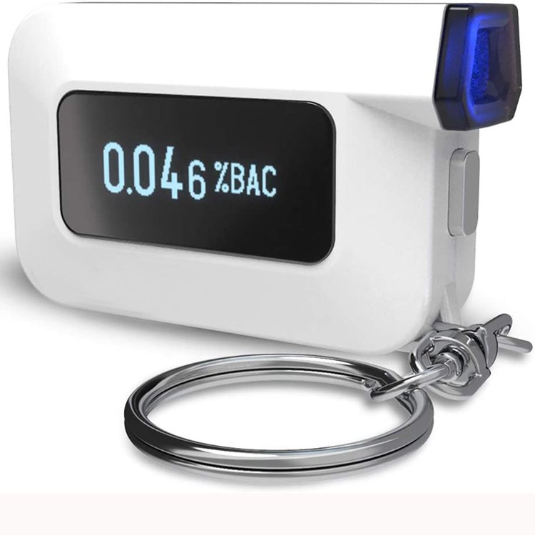 Professional-Grade Accuracy C6 Keychain Breathalyzer