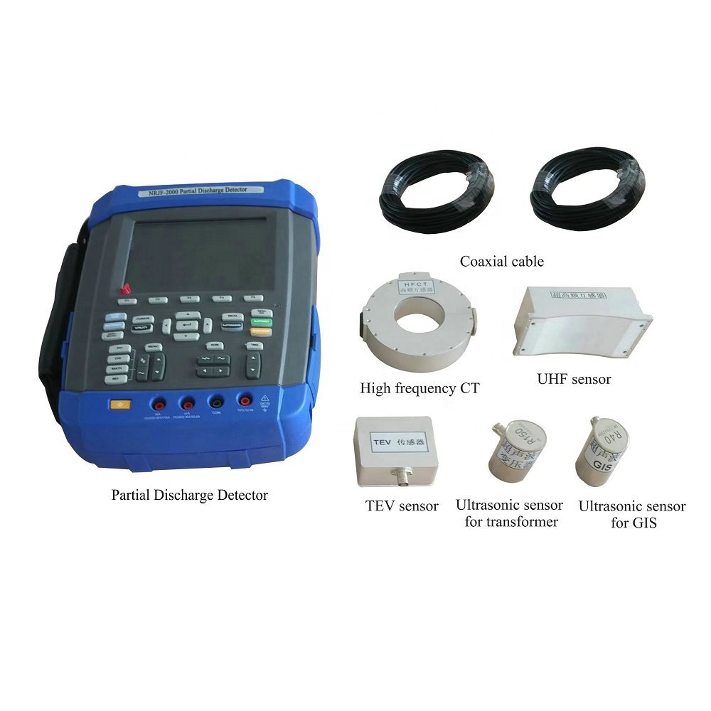 Partial Discharge Analyzer with TEV Ultrasonic UHF Sensor