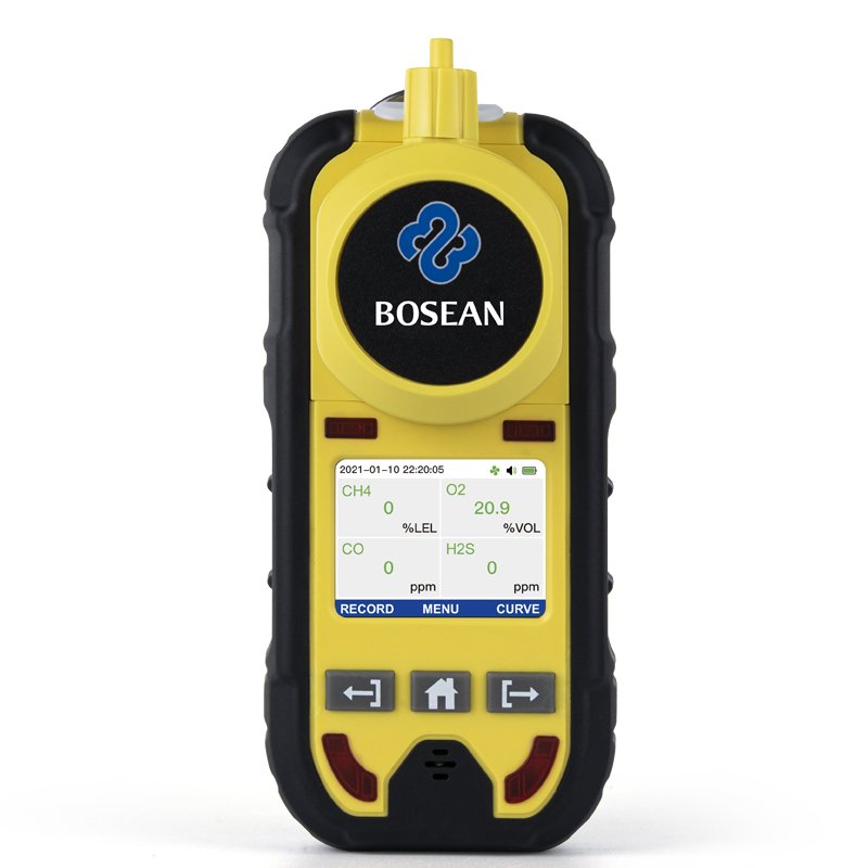 Bosean Portable Multi Gas Detector Multi Gas Analyzer for CH20 Tvoc Co H2s No2 No So2