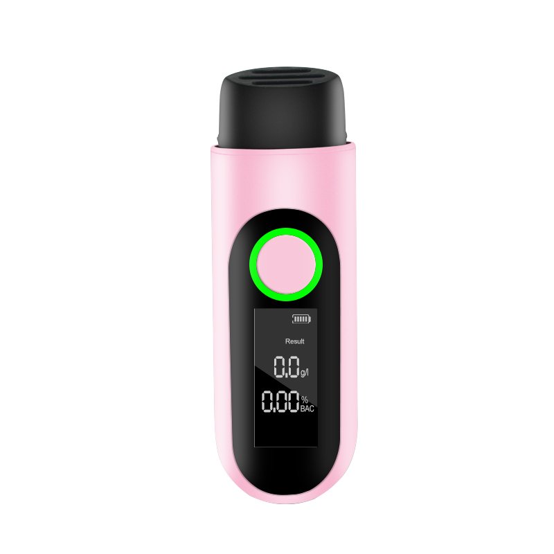 GREENWON Factory Price Professional LCD Digital Display Alcohol Tester Breathalyzer BAC Sensor TYPE-C charge non-contact meter