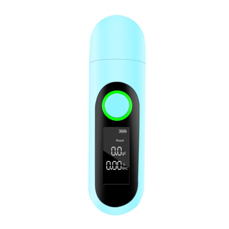 GREENWON Factory Price Professional LCD Digital Display Alcohol Tester Breathalyzer BAC Sensor TYPE-C charge non-contact meter