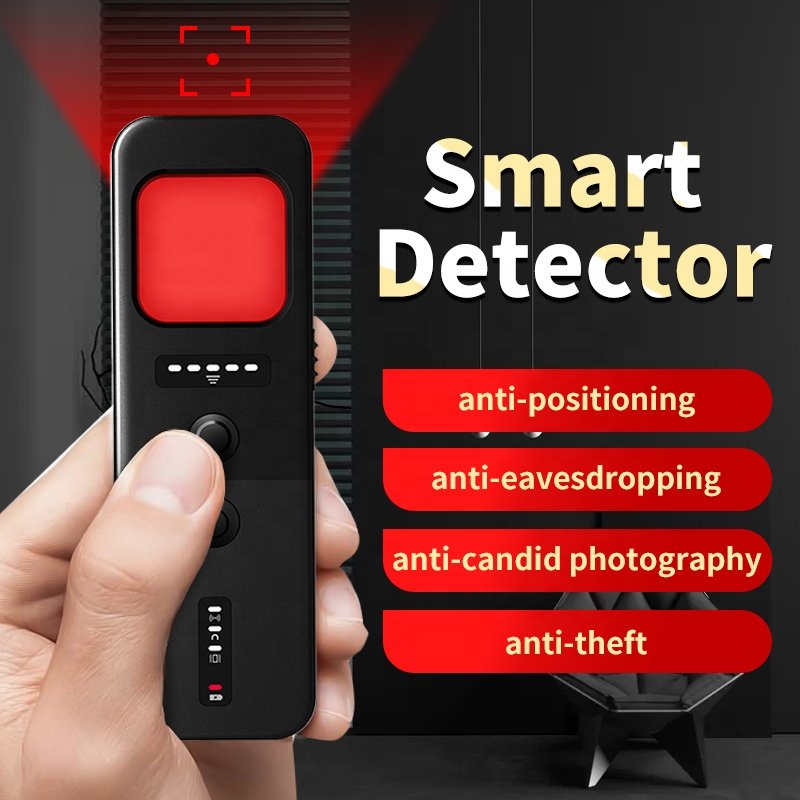 Anti Spy Camera Detector RF Wireless Signal Scanner Listening Device Camera Finder Hidden Camera Detector for Home Office Travel