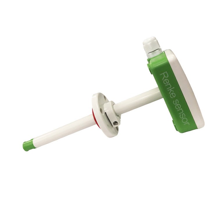 Factory Supply 0-5v 0-10V 4-20ma rs485 duct mount wind speed measurement HVAC air velocity sensor