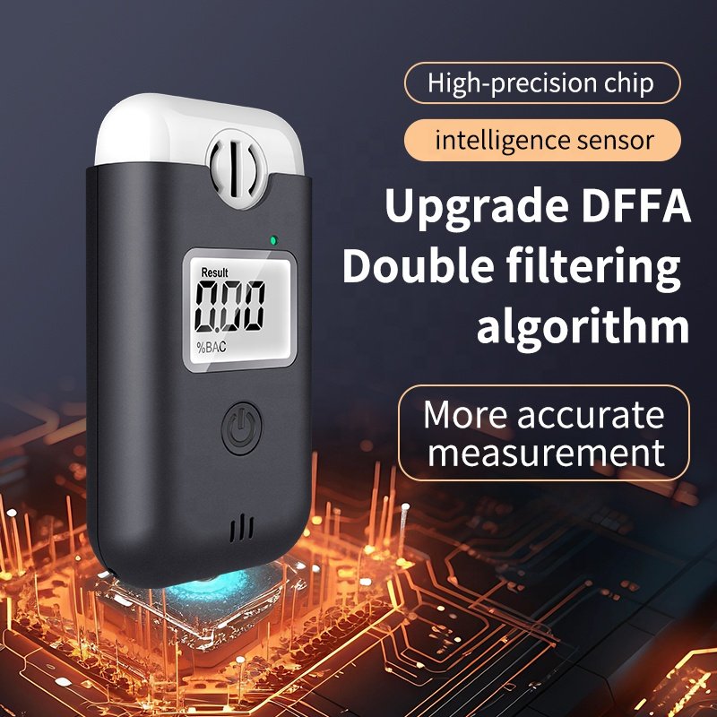 Air-inflated car alcohol tester Portable home alcohol tester High-precision drunk driving tester