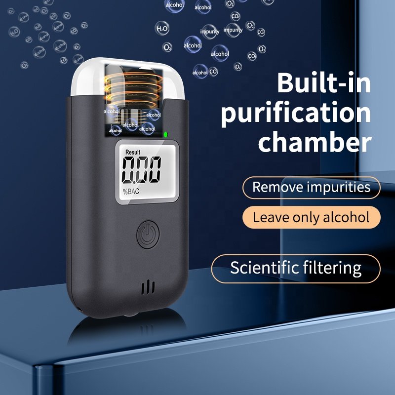 Air-inflated car alcohol tester Portable home alcohol tester High-precision drunk driving tester