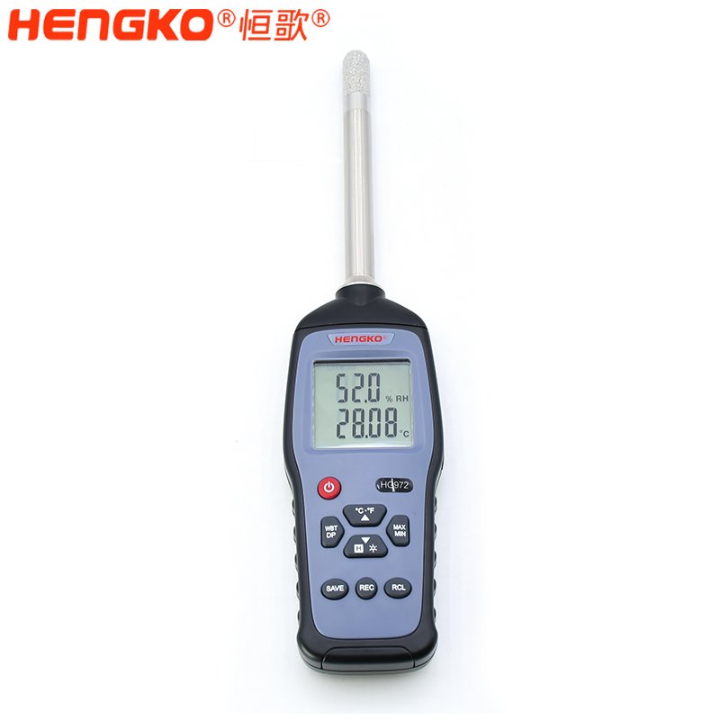 HK972 Food Storage Electronic Humidity and Temperature Sensor USB Data Logger Recorder