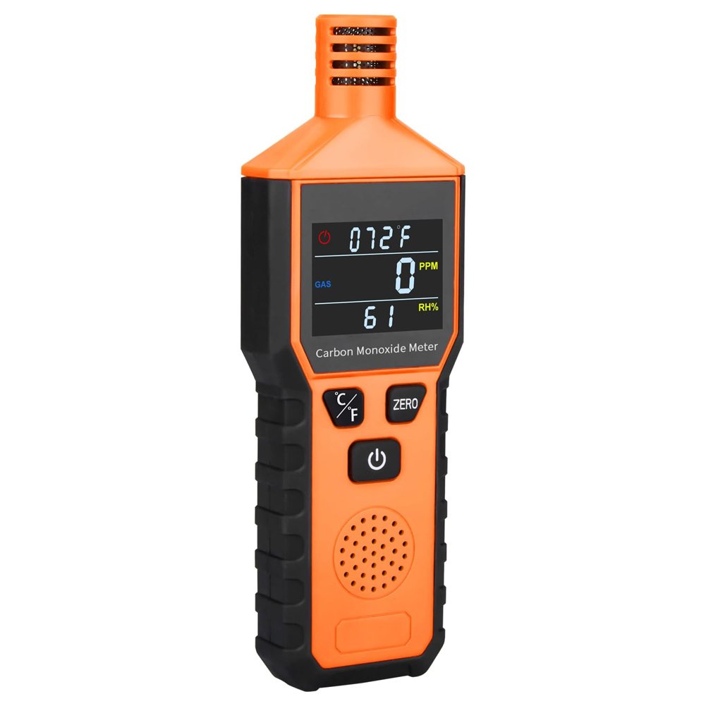 Handheld Carbon Monoxide Meter, Portable Carbon Monoxide Detector, Professional CO Sensor Tester with LCD Color Display CO