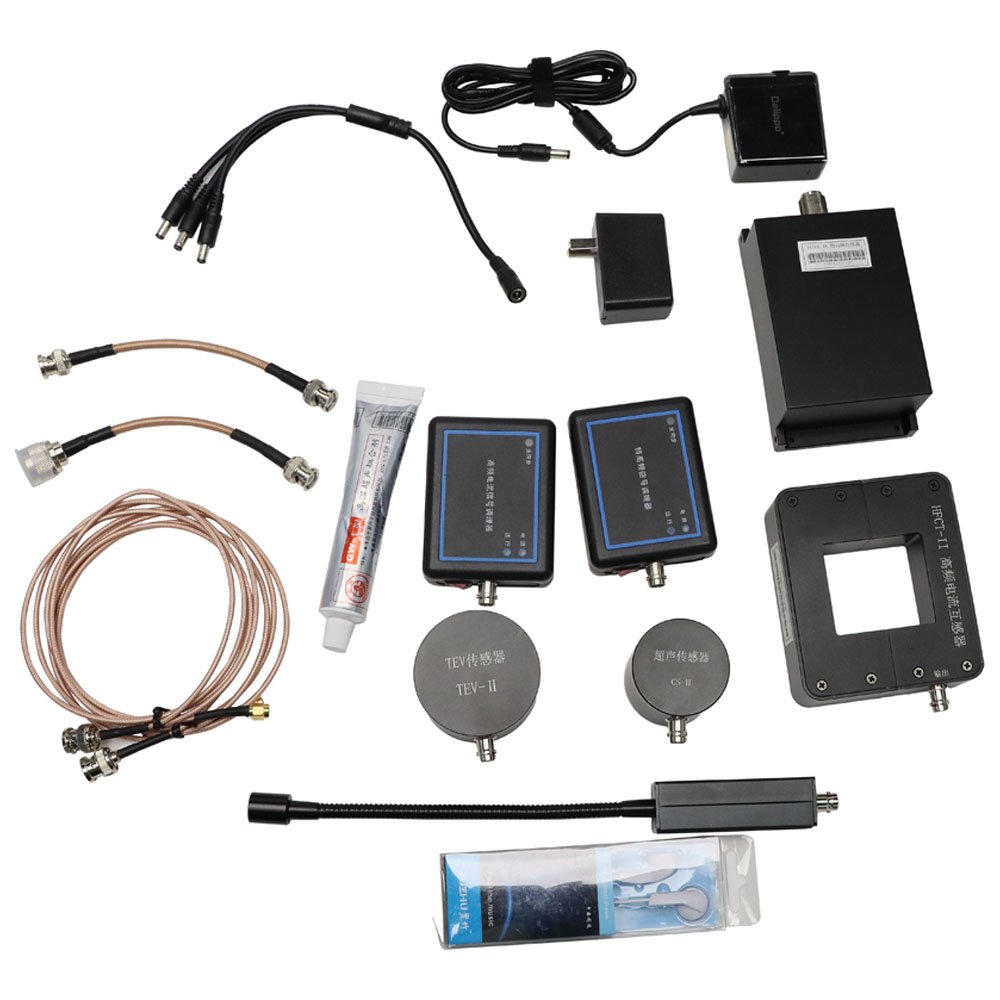 Precisely Locate PD Detector Partial Discharge Tester with multiple sensors for all components in substation