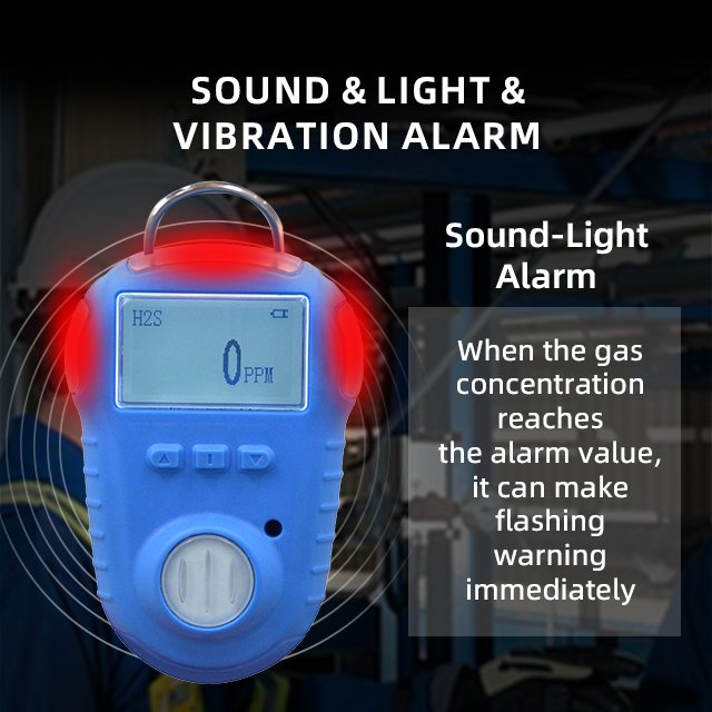 Factory outlet handheld methane leaking detector LCD display explosive gas sensor propane leak alarm