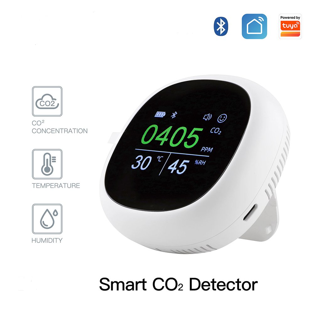 Hot Selling Portable Air Pollution Monitor Sensor Co2 Meter Digital Indoor Co2 Gas Detector Air Quality Monitor