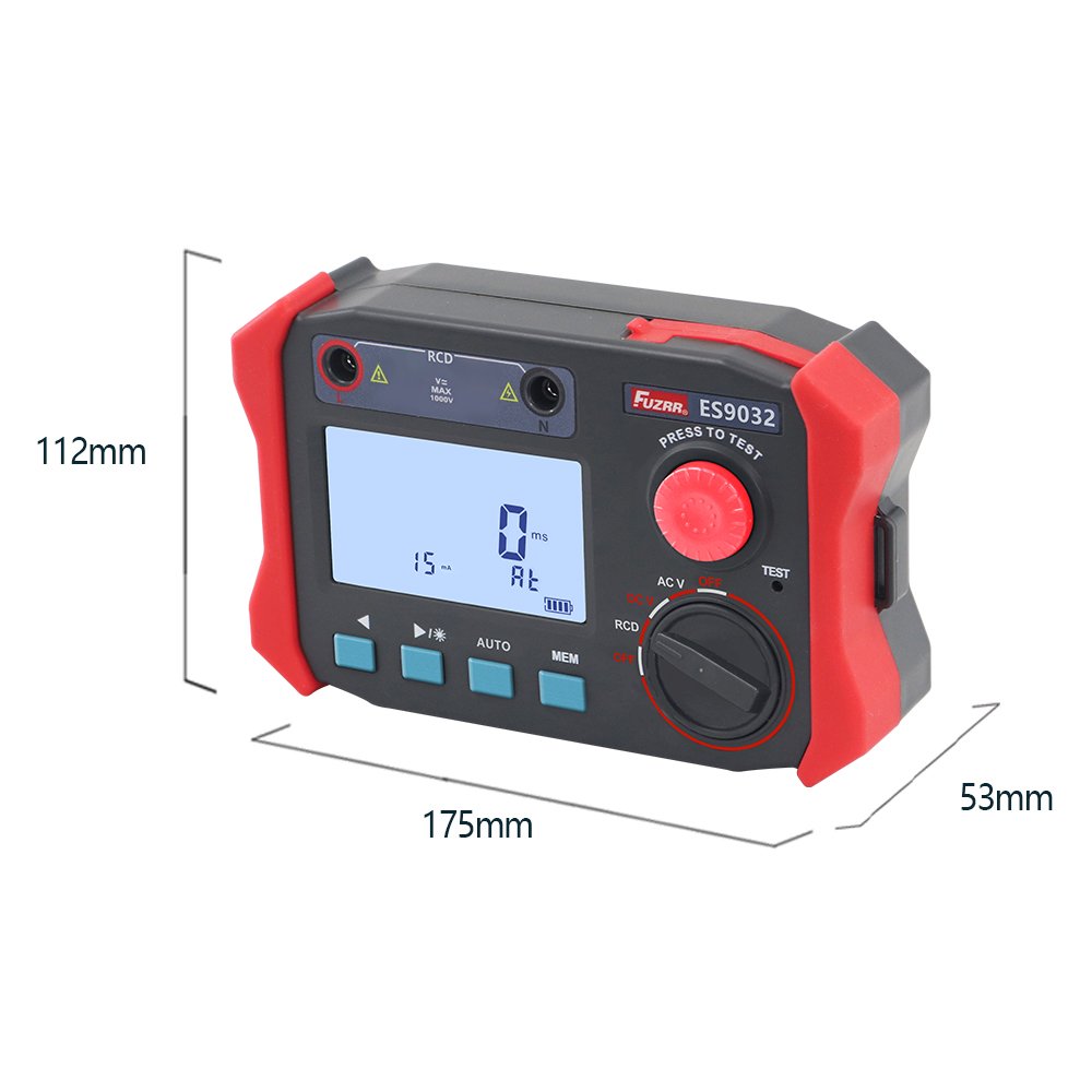 ES9032 Digital Leakage Current Detector AC Voltage loop tester Leakage Switch Tester