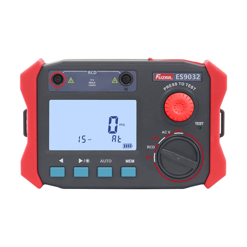 ES9032 Digital Leakage Current Detector AC Voltage loop tester Leakage Switch Tester