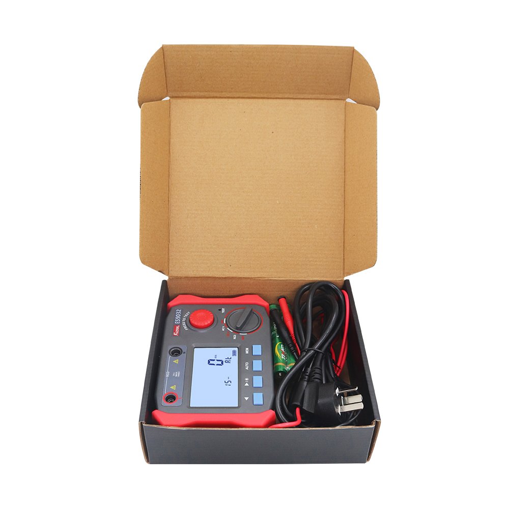 ES9032 Digital Leakage Current Detector AC Voltage loop tester Leakage Switch Tester