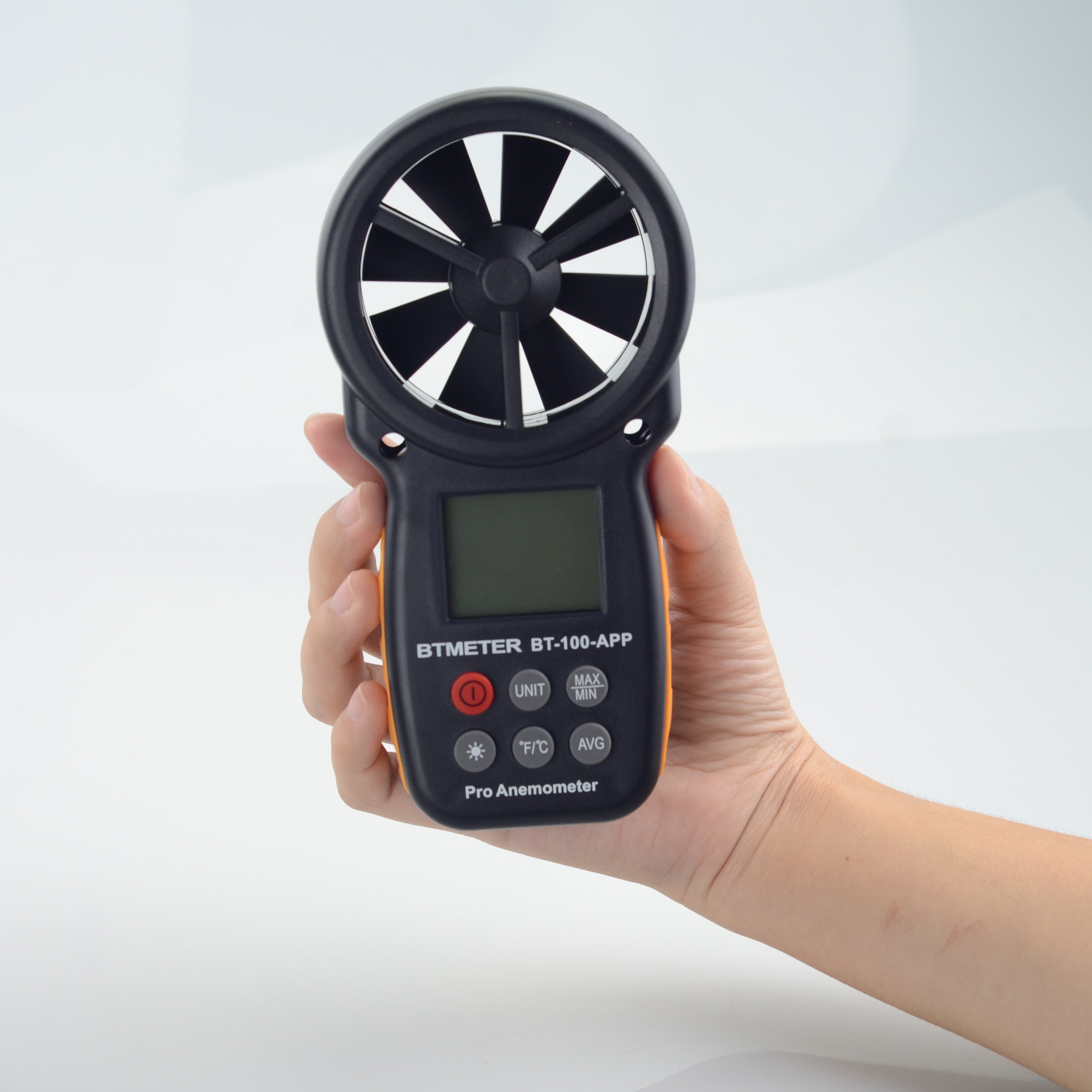 portable wind speed tester handheld Anemometer wind meter factory supply air flow meter wind speed sensor