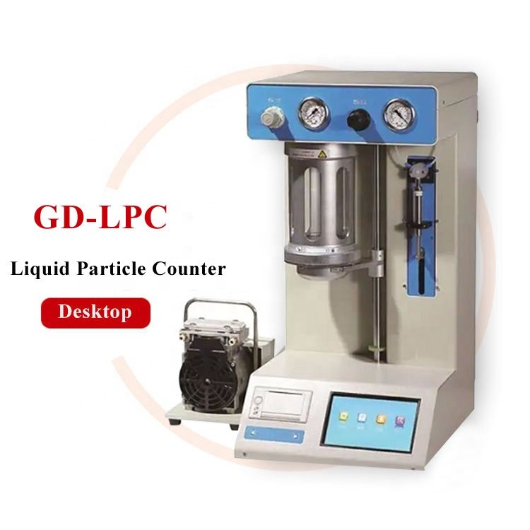 Lubricating And Hydraulic Fluids Particle counter Test Instrument of Particle Detector