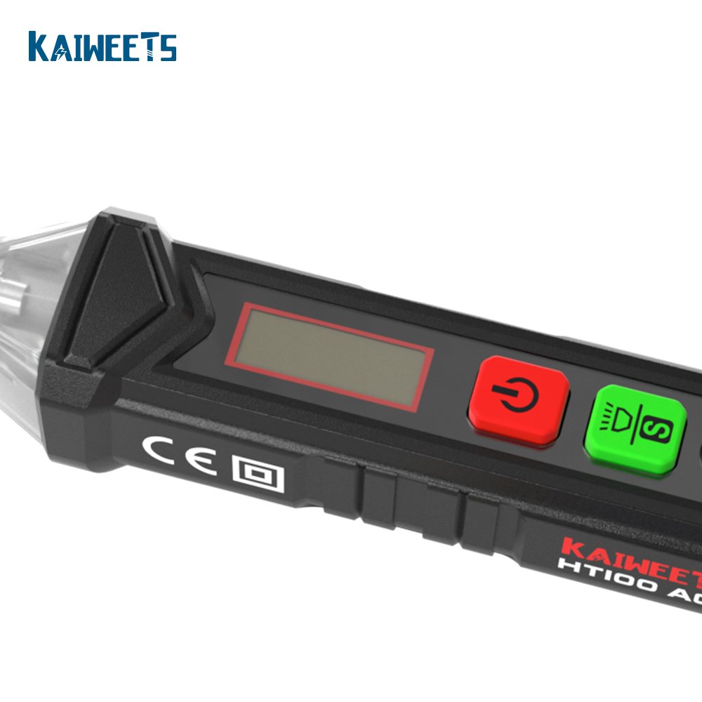 Digital 12-1000V AC Voltage Detectors Non-Contact Tester Meter Electric Test Pencil Volt Current Pen Tester
