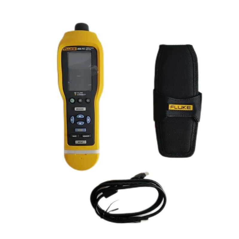 FLUKE 802 vibration tester 805FC engine vibration analyzer 802ES 805ES vibration sensor