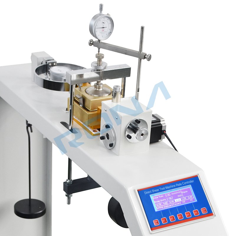 Electronic Soil Direct Shear tester Strain Controlled Soil Strength tester