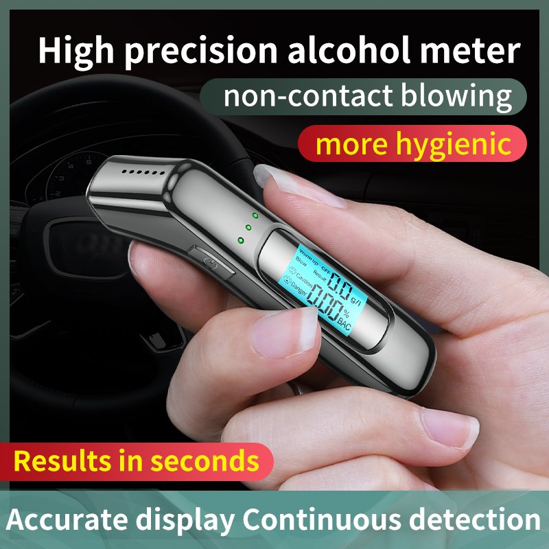 2024 C9 Russia Drunk driving alcohol tester alcohol detector fast response LCD digital display alcohol detector Japan