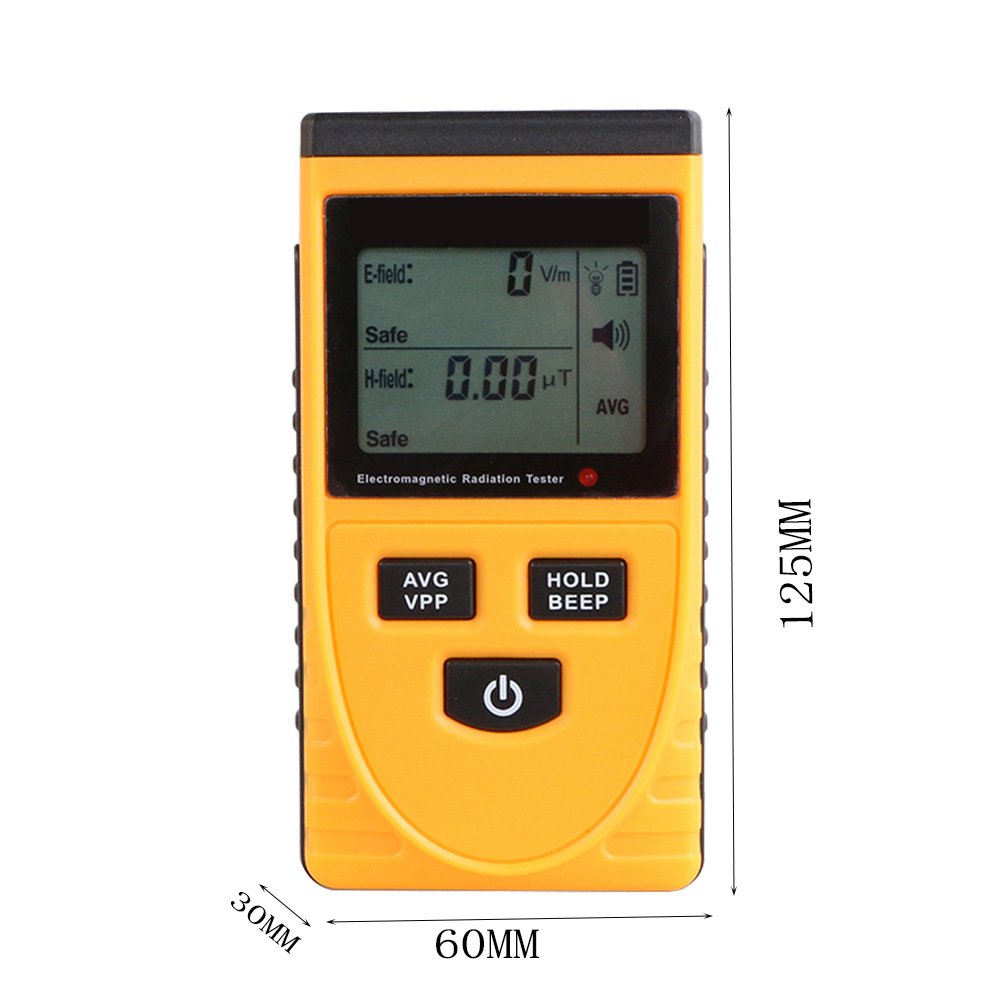 Digital LCD solar radiation meter Anti Electromagnetic Radiation Measurement Detector Dosimeter Sensor GM3120