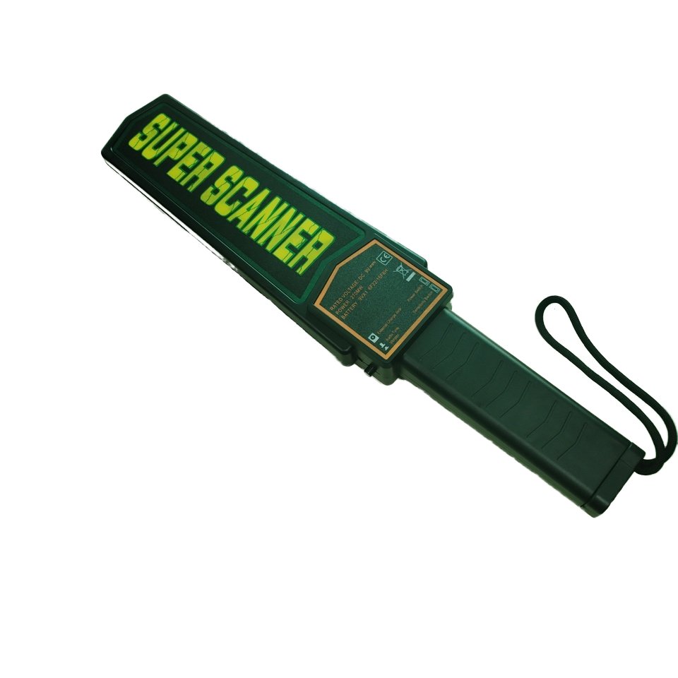 SentrySecure MD-3003B1 Handheld Metal Detector Portable Security Scanner for Effective Security & Protection