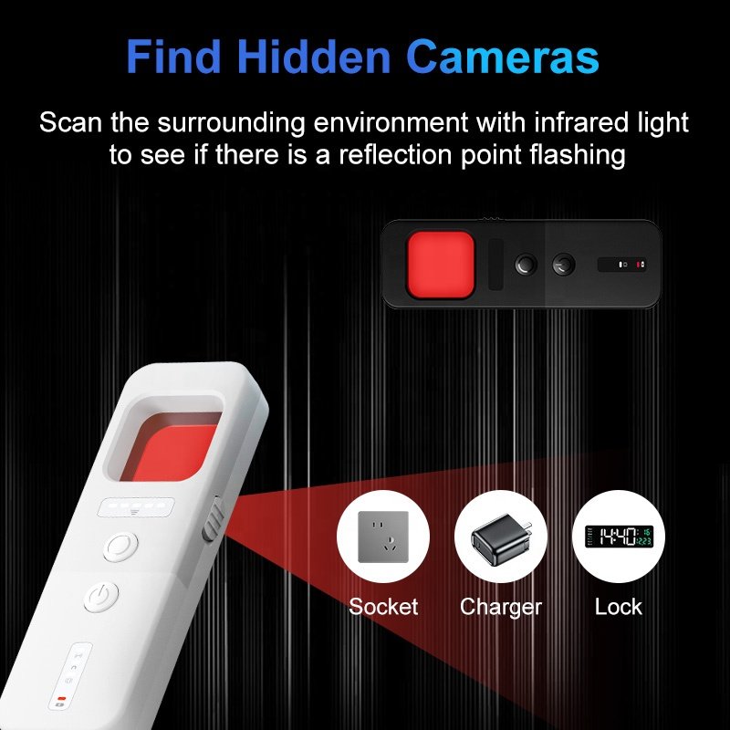High Sensitivity Smart Mini Detector Anti Camera Detector Detecting Different Signal Camera Detector