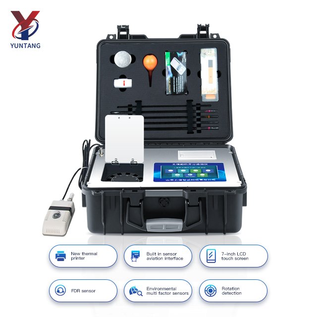 Agricultural Soil NPK Analyzer Device Rapid Testing Equipment Soil Trace Element Detection Instrument Nutrient Analyzer Detector