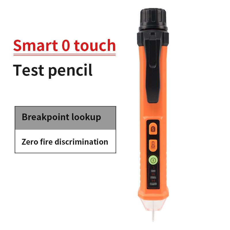 PEAKMETER PM8909 Craftsman Touchless AC live wire non-contact NCV detector voltage tester Pen Double Sensitivity Adjustment