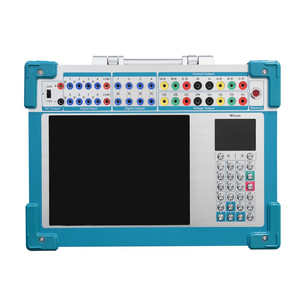 Microcomputer 6 Six Phase Relay Protection Device Tester Auto High Performance Digital Microcomputer Six Phase Relay Test