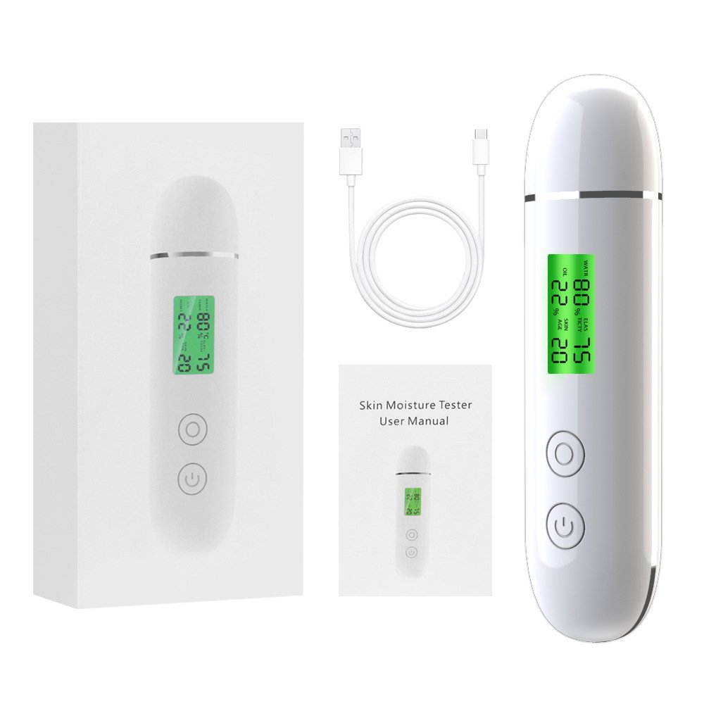 Digital LCD Facial Moisture Oil Tester Skin Sensor Analyzer Display for Detection Skin Condition