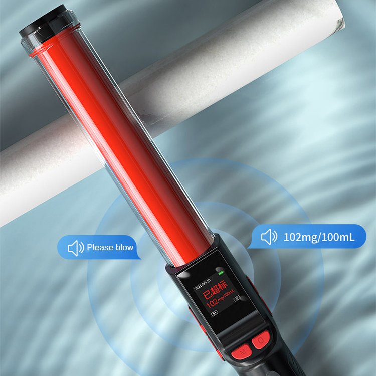 4 In 1 Multifunction Detectores De Vapores De Alcohol Digital Audible Alarm Breathalyser Alcohol Breath Tester
