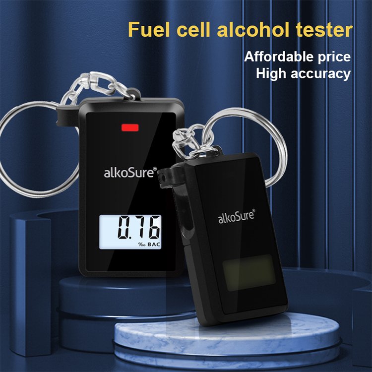 LCD Digital Alcohol Breath Tester Drive Safety Good Quality Alcohol Detector