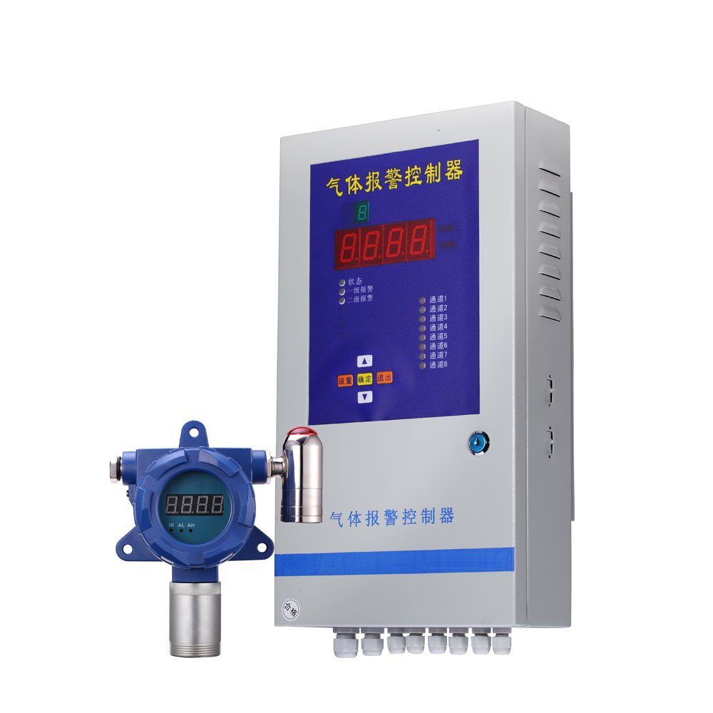 Fixed Wall Mounted Online H2 Hydrogen Sensor Tester Monitor