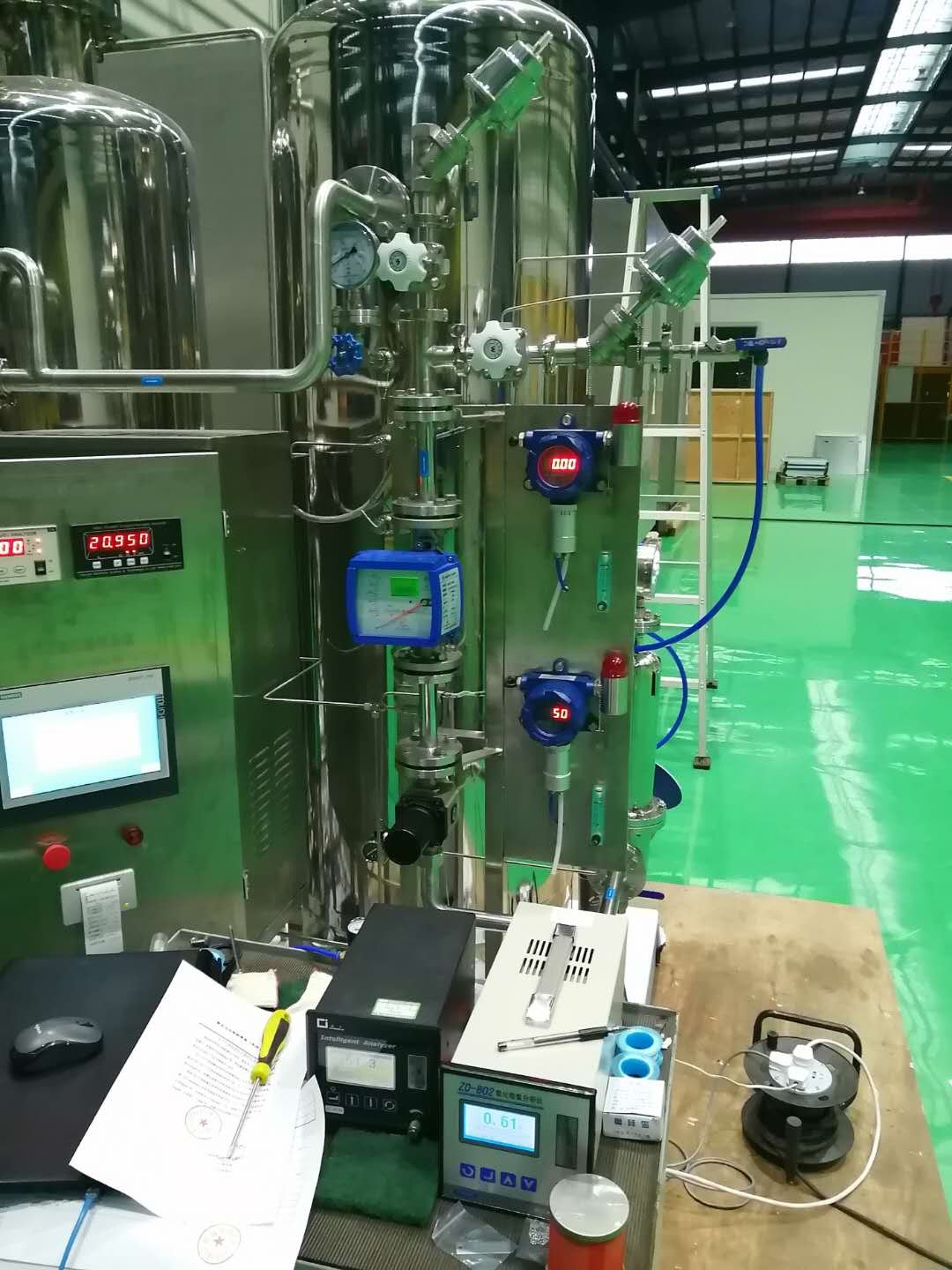Fixed Wall Mounted Online H2 Hydrogen Sensor Tester Monitor