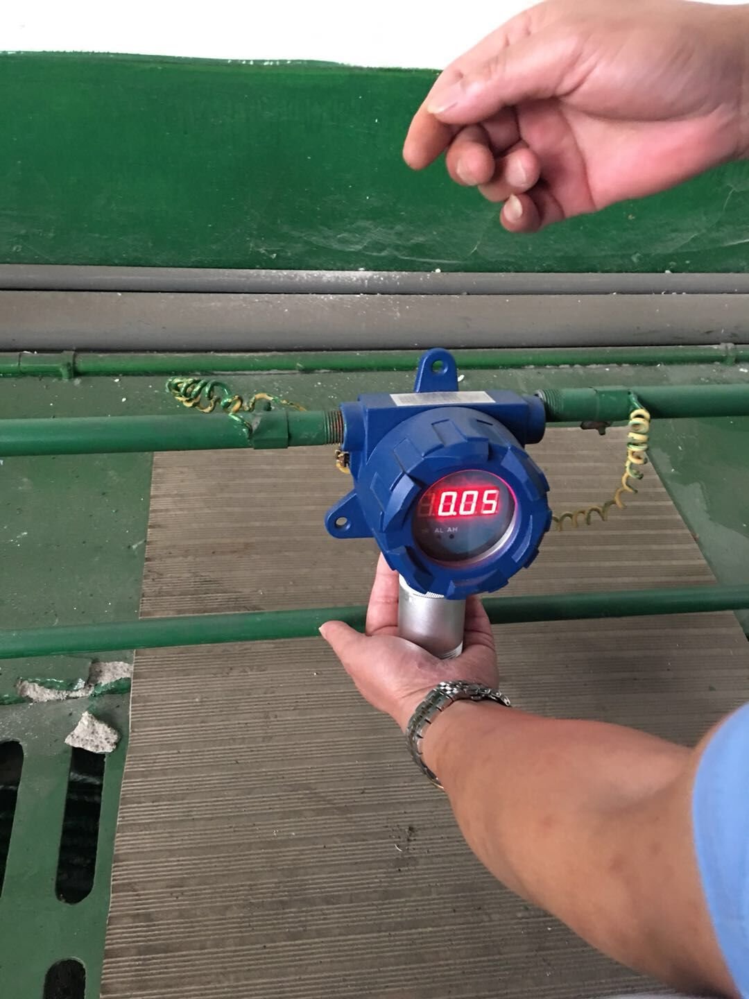 Fixed Wall Mounted Online H2 Hydrogen Sensor Tester Monitor