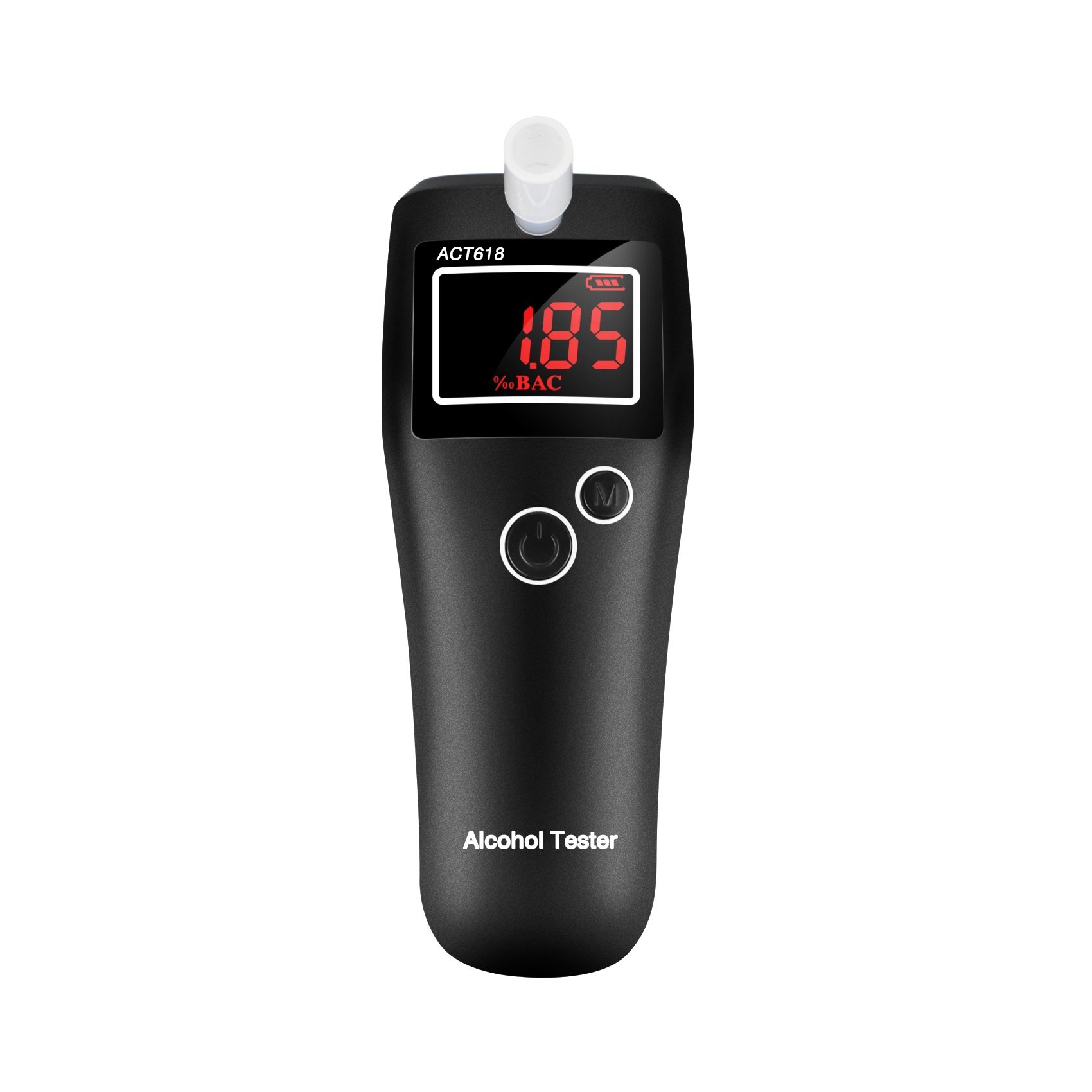 New LCD digital display breathing for alcohol test meter detector breathalyzer