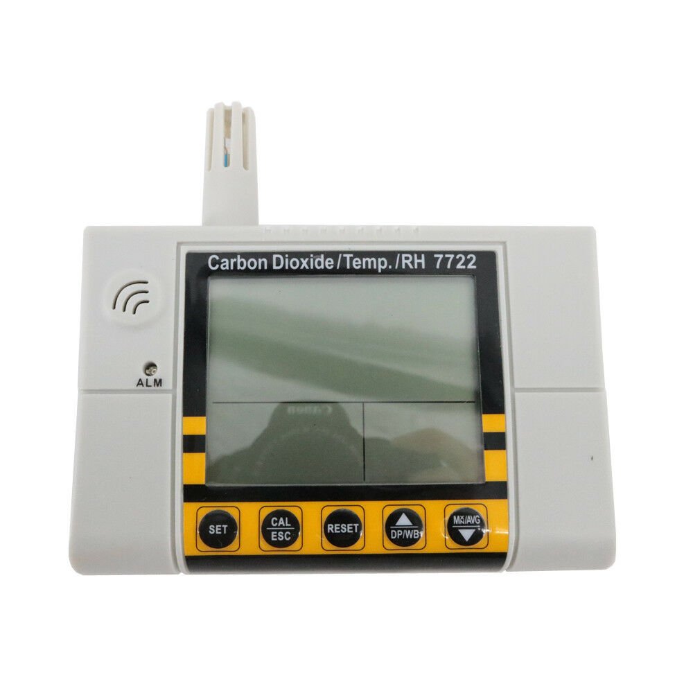 Air Quality Monitor AZ7722 Temperature Meter Humidity Meter Carbon Dioxide Tester AZ-7722 CO2 Gas Detector Gas Analyzer AZ 7722