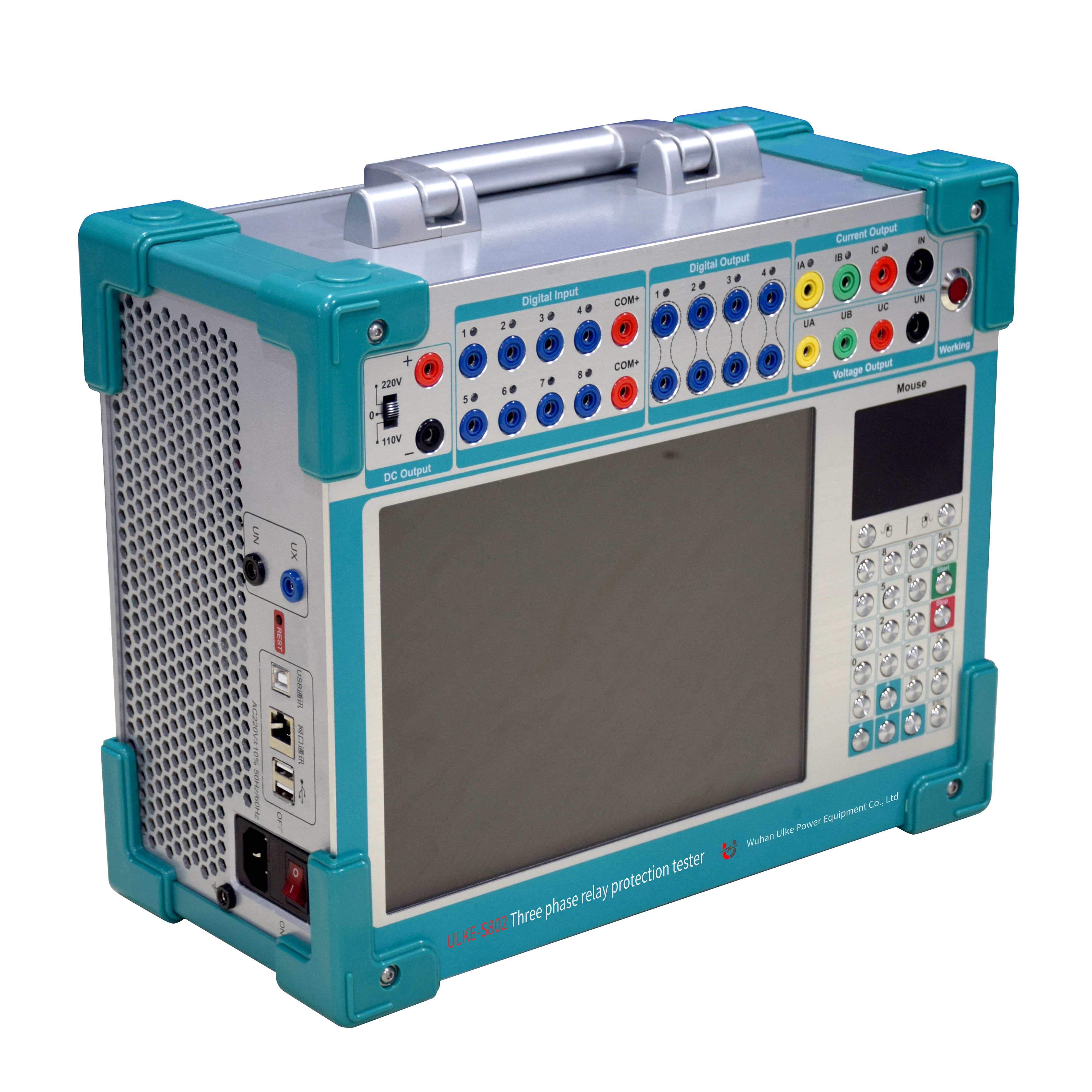 Protection Relay Tester Current 3Phase Microcomputer Secondary Current Injection