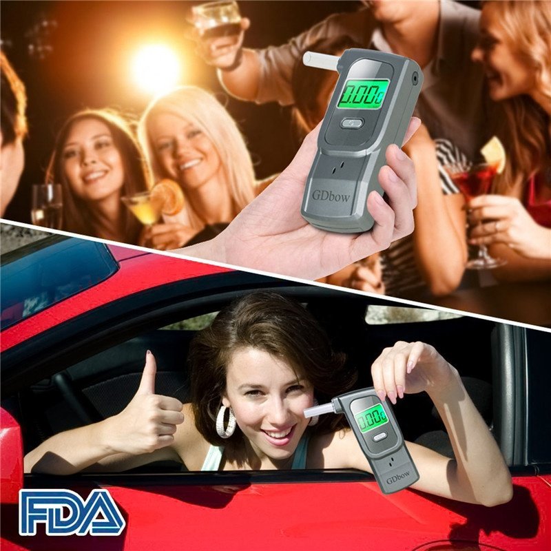 Wholesale Digital Alcohol Breath Tester Alcohol Checker Alcohol Breathalyzer