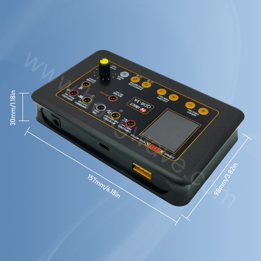 Update QDB-2A Auto Sensor Simulator Vehicle Automobile Signal Generator Voltmeter QDB-3A Car Oxygen Oil Pressure Sensor Tester