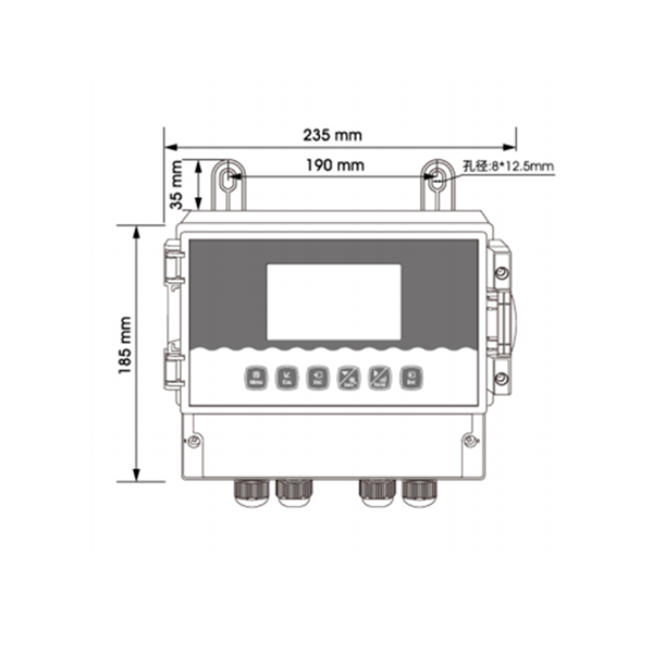Suspended Solids Water Tester Digital SS Meter For Water Testing High Accuracy Online Turbidity Tube Meter