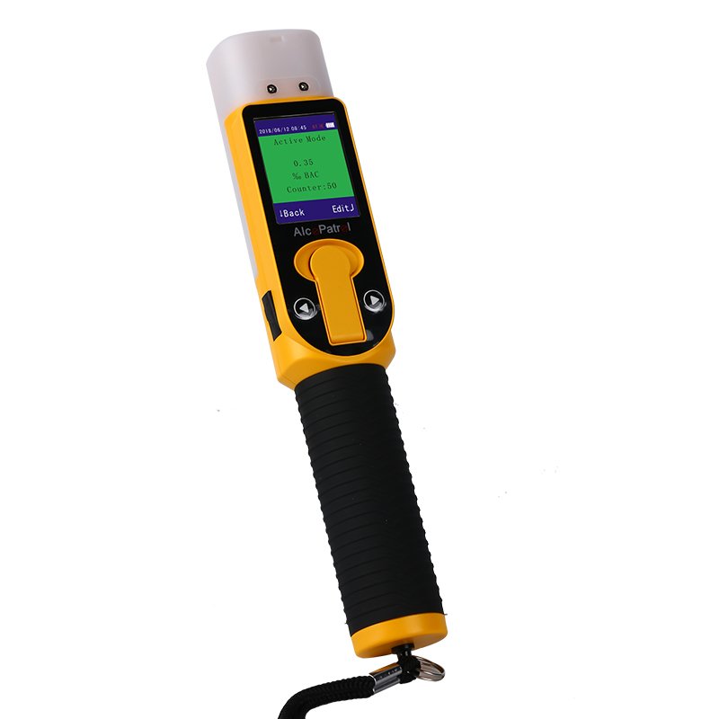 035-5 Breath Alcohol Tester Breathalyzer Alcohol Tester Alcohol Checker Electrochemical Fuel cell sensor Law Enforement printer