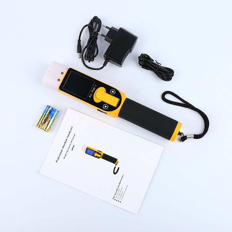 035-5 Breath Alcohol Tester Breathalyzer Alcohol Tester Alcohol Checker Electrochemical Fuel cell sensor Law Enforement printer