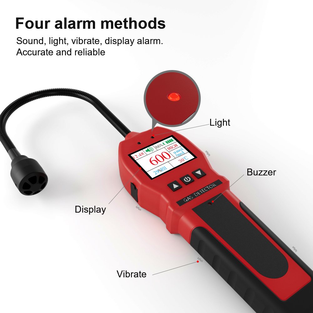 Bosean Portable Multi Gas Leak detector Lowes With Smart sensors Gas Leak Alarm detector
