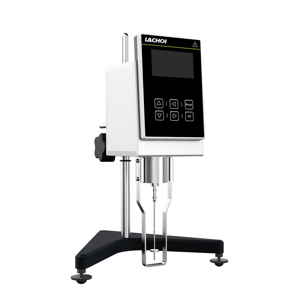 LACHOI lab instrument rotary pointer viscometer high precision paint viscosity tester with temperature sensor