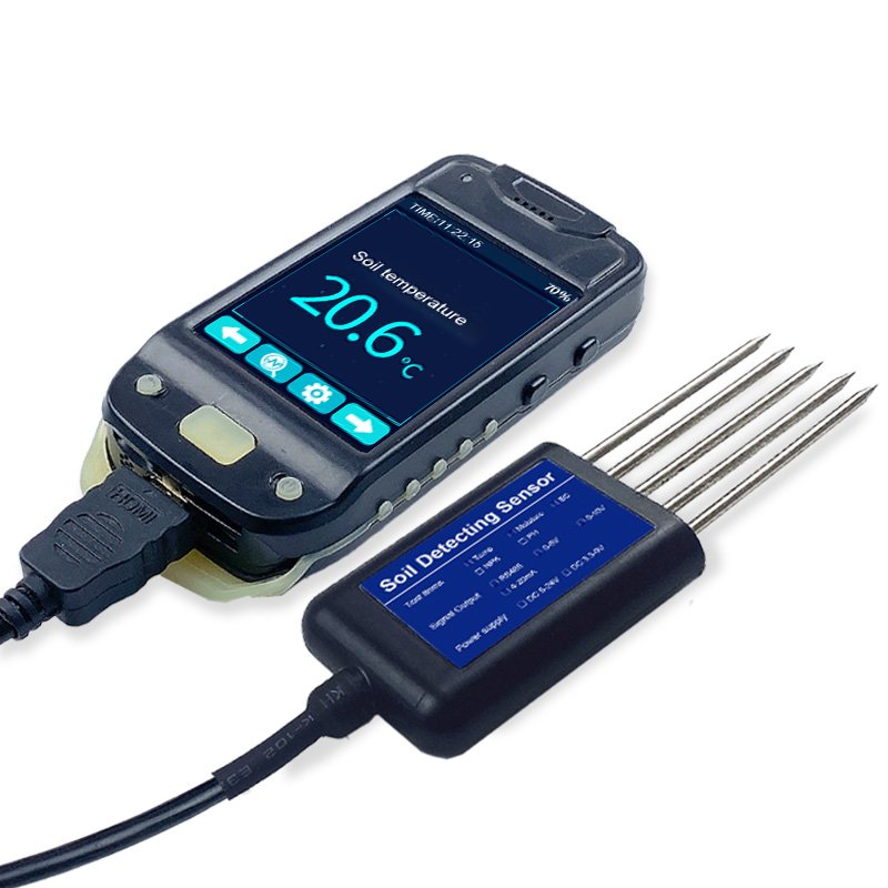 Portable 7-in-1 Soil Sensor Set: Ideal for Gardeners and Farmers Alike