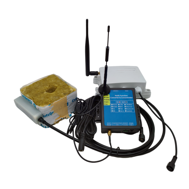 RS485 SDI12 COCONUT SHELL CULTIWOOL SOIL TEMPERATURE HUMIDITY DETECTOR