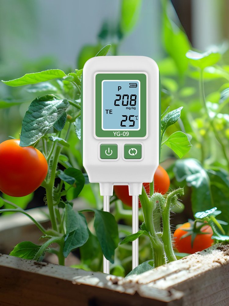 Portable LCD Large Screen Display Soil Nutrient Tester Soil NPK Sensor Soil Detector Analyzer
