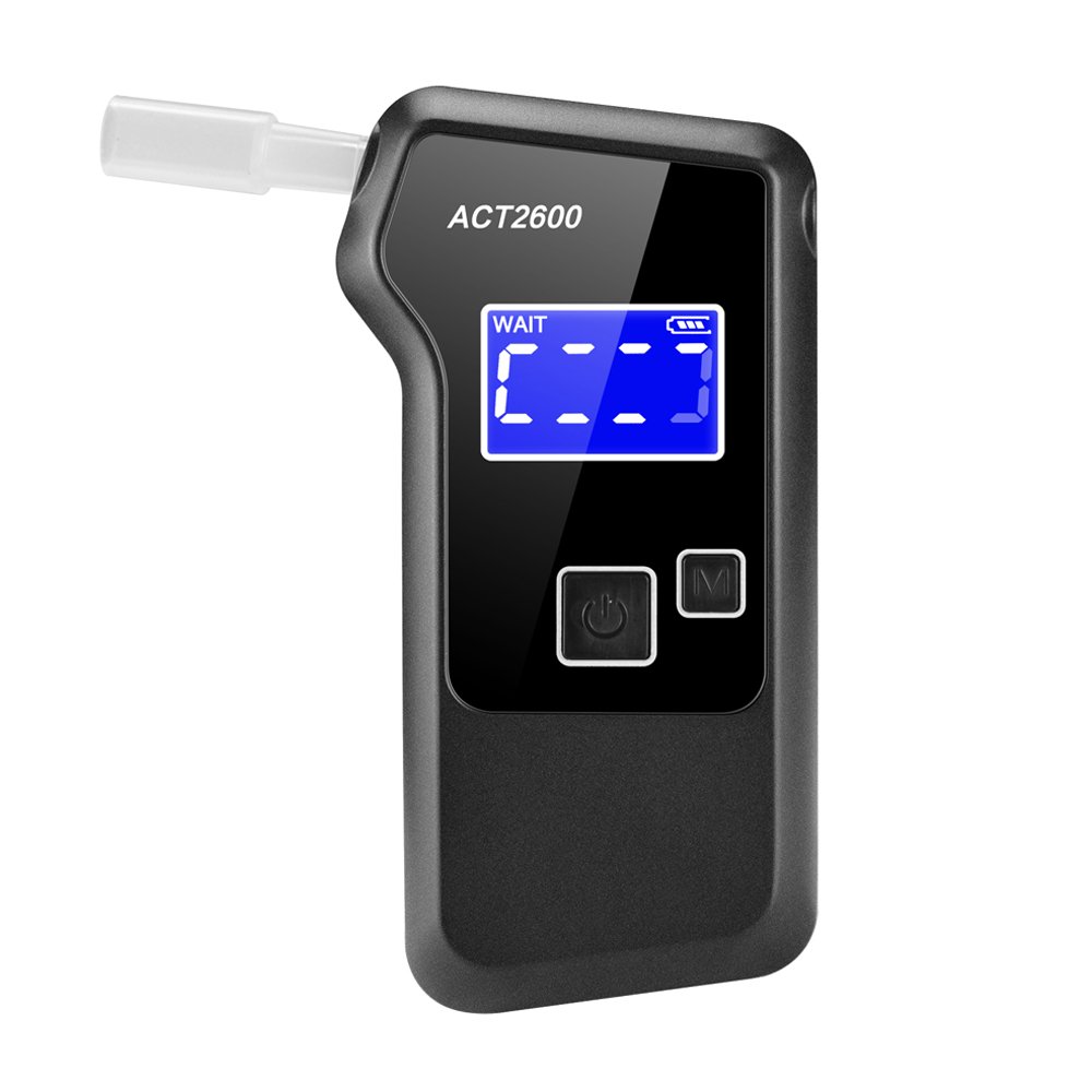 Professional breath alcohol tester accurate breathalyzer car driver alcohol detector